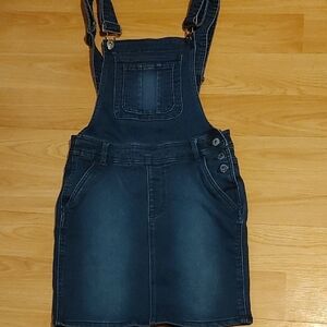 Jeanologie Denim Overall Dress Sz 4